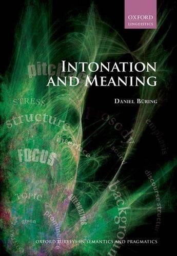 Cover image for Intonation and Meaning