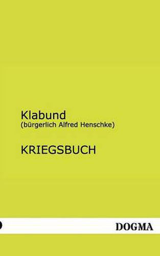 Cover image for Kriegsbuch