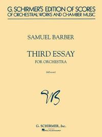 Cover image for Third Essay: For Orchestra Full Score