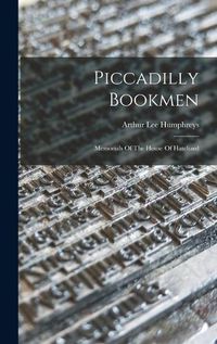 Cover image for Piccadilly Bookmen