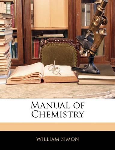 Cover image for Manual of Chemistry