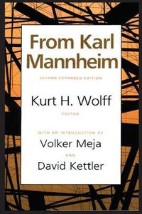Cover image for From Karl Mannheim