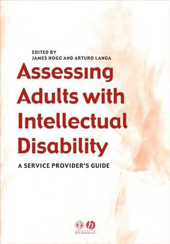 Cover image for Assessing Adults with Intellectual Disability: A Service Provider's Guide