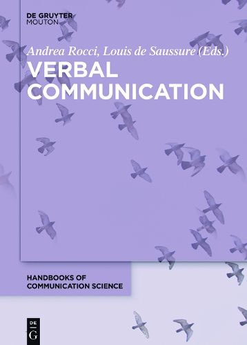 Cover image for Verbal Communication