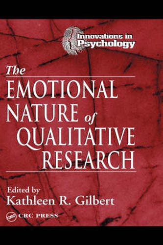 Cover image for The Emotional Nature of Qualitative Research