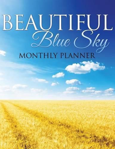 Beautiful Blue Sky Monthly Planner