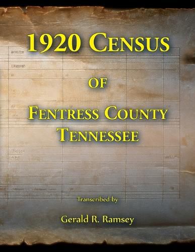 Cover image for 1920 Census of Fentress County, Tennessee