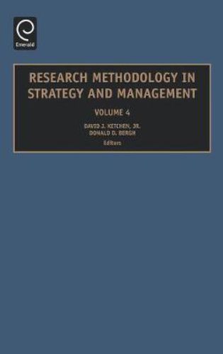 Cover image for Research Methodology in Strategy and Management