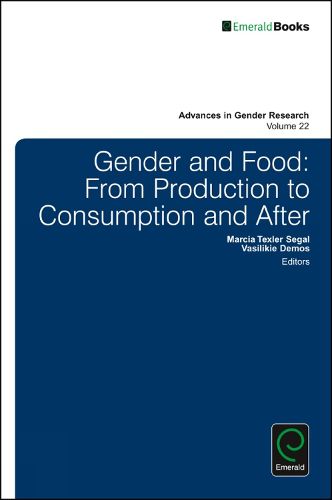 Cover image for Gender and Food: From Production to Consumption and After