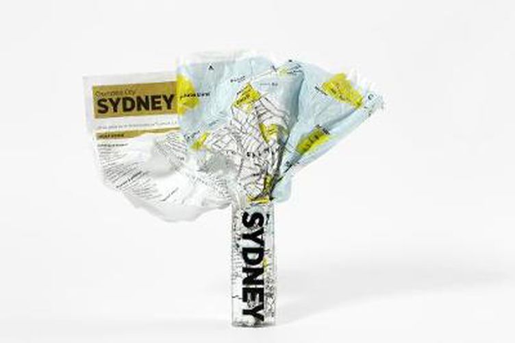 Sydney: Crumpled City Map