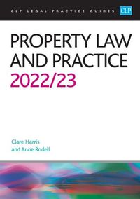 Cover image for Property Law and Practice 2022/2023: Legal Practice Course Guides (LPC)