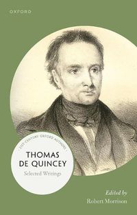 Cover image for Thomas De Quincey: Selected Writings