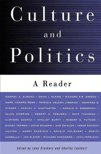 Cover image for Culture and Politics: A Reader