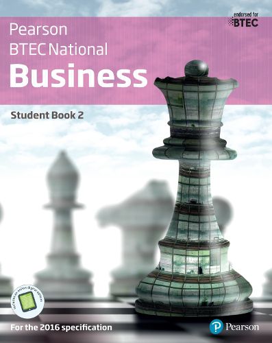 Cover image for BTEC Nationals Business Student Book 2 + Activebook: For the 2016 specifications