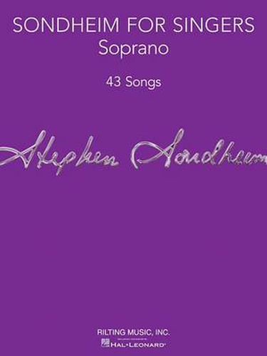 Sondheim for Singers: 43 Songs