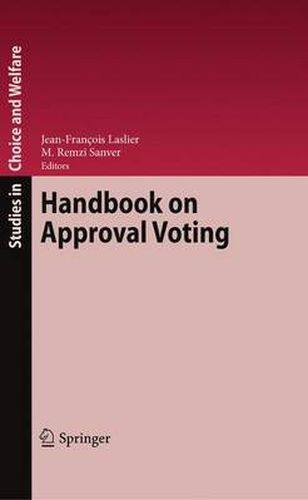 Cover image for Handbook on Approval Voting