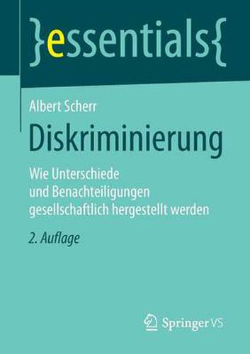 Cover image for Diskriminierung: Wie Unterschiede und Benachteiligungen gesellschaftlich hergestellt werden