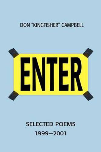 Cover image for Enter: Selected Poems 1999-2001