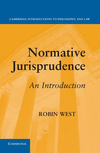 Cover image for Normative Jurisprudence: An Introduction