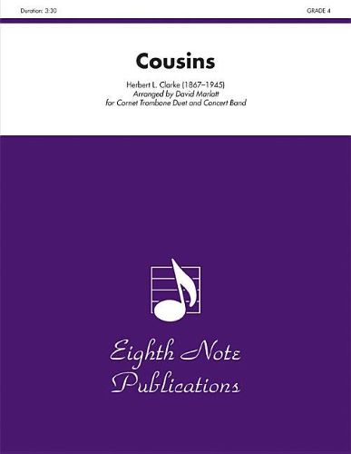 Cousins: Cornet and Trombone Duet and Concert Band, Conductor Score