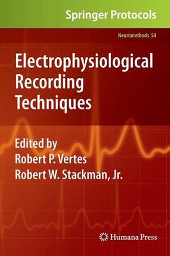 Cover image for Electrophysiological Recording Techniques