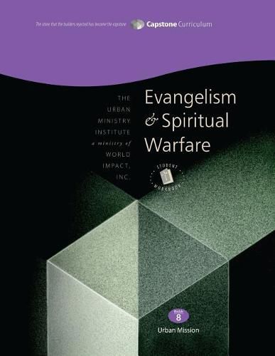 Cover image for Evangelism and Spiritual Warfare, Student Workbook: Capstone Module 8, English