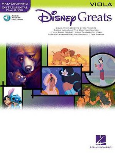 Cover image for Disney Greats: Instrumental Play-Along