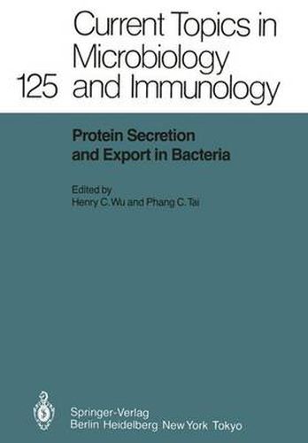 Cover image for Protein Secretion and Export in Bacteria