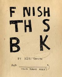 Cover image for Finish This Book