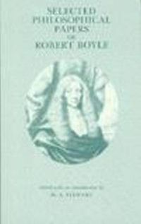 Cover image for Selected Philosophical Papers of Robert Boyle