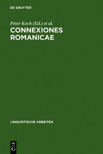 Cover image for Connexiones Romanicae