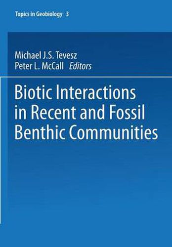 Cover image for Biotic Interactions in Recent and Fossil Benthic Communities