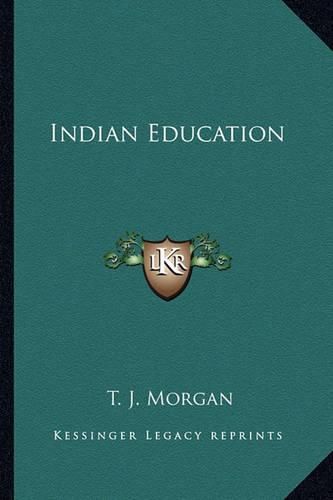 Cover image for Indian Education