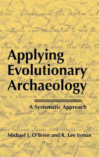 Cover image for Applying Evolutionary Archaeology: A Systematic Approach