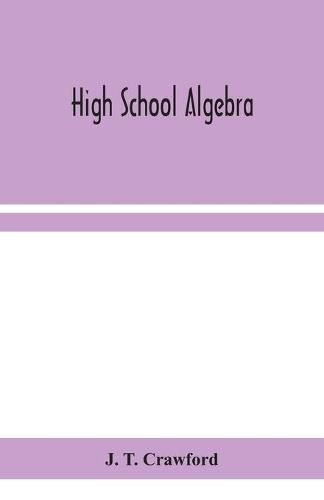 High school algebra