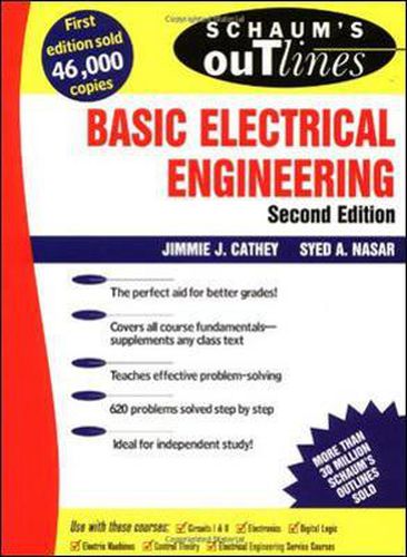 Cover image for Schaum's Outline of Basic Electrical Engineering