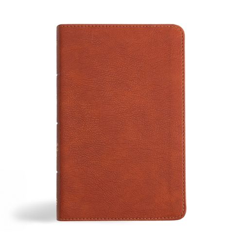Cover image for NASB Personal Size Bible, Burnt Sienna Leathertouch
