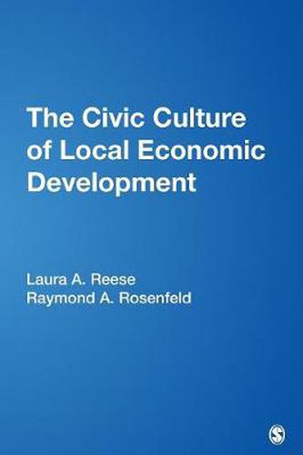 Cover image for The Civic Culture of Local Economic Development