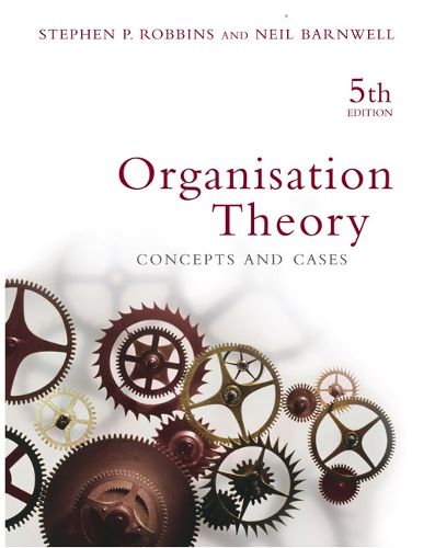 Cover image for Organisation Theory: Concepts and cases