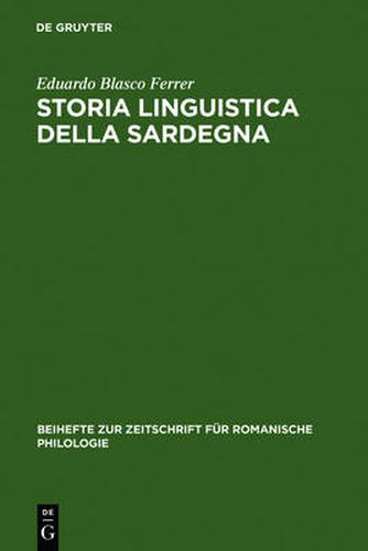 Cover image for Storia linguistica della Sardegna