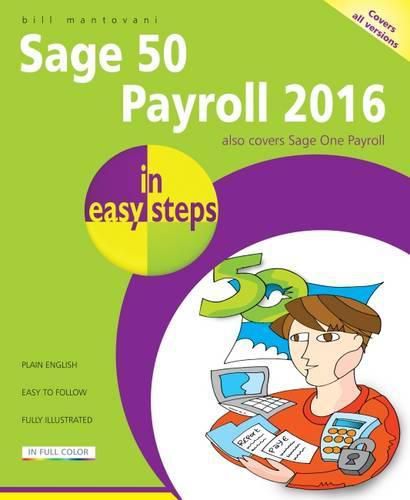 Cover image for Sage 50 Payroll 2016 in Easy Steps