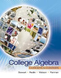 Cover image for College Algebra: Concepts and Contexts