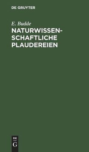 Cover image for Naturwissenschaftliche Plaudereien