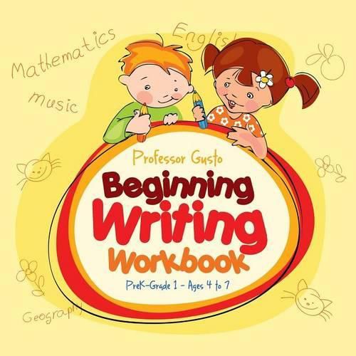 Cover image for Beginning Writing Workbook PreK-Grade 1 - Ages 4 to 7