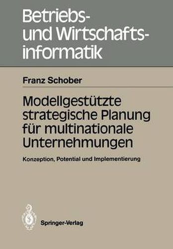 Cover image for Modellgestutzte Strategische Planung fur Multinationale Unternehmungen
