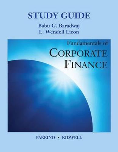 Cover image for Fundamentals of Financial Management: Study Guide