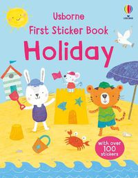 Cover image for First Sticker Book Holiday