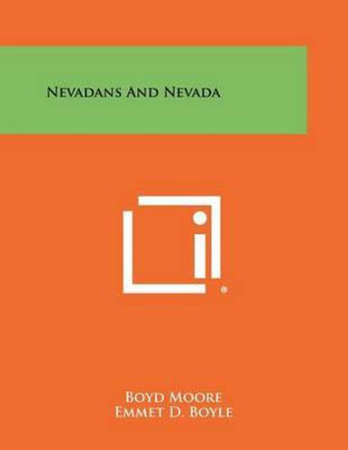 Cover image for Nevadans and Nevada