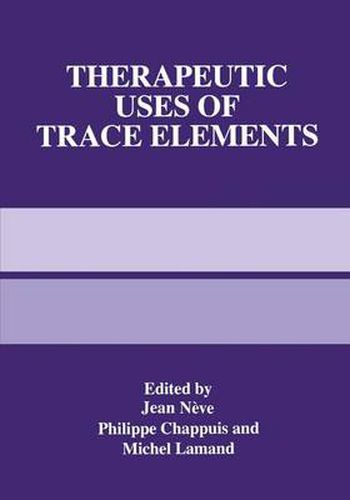 Cover image for Therapeutic Uses of Trace Elements