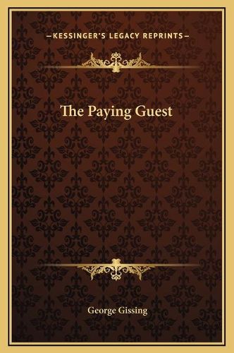 Cover image for The Paying Guest